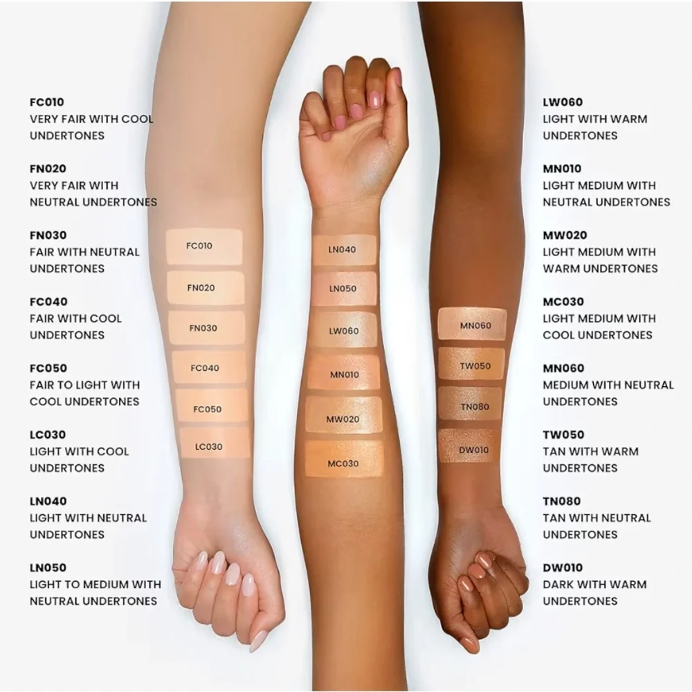 JOAH Crystal Glow Peptide Infused Foundation Light Warm LE060